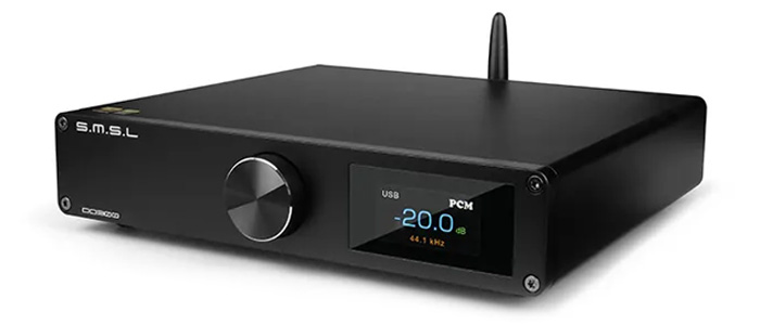 SMSL DO300 DAC ES9039MSPro XMOS XU-316 Bluetooth 5.0 32bit 768kHz DSD512 MQA