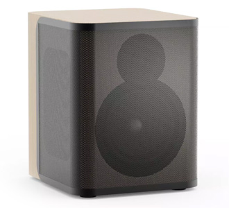 Octavio Maestro Enceinte Active Connectée Bluetooth WiFi AirPlay 2 Bois Clair