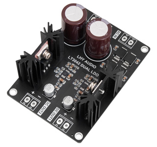 LHY Audio Module d'alimentation linéaire double LT3042 2x5V 1.5A