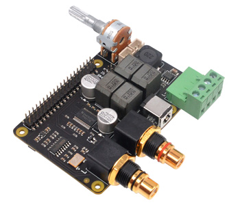 Suptronics X5500 Module DAC ES9023 Amplificateur TPA3118D2 pour Raspberry Pi 2x30W 4Ω 24bit 192kHz