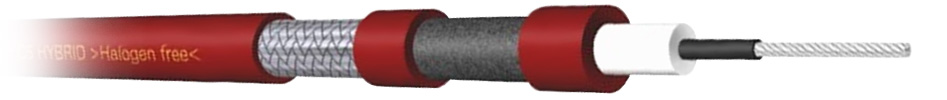 Van Den Hul The Bay C5 Hybrid Câble Coaxial Cuivre OFC Plaqué Argent Blindé LSC 0.452mm² Ø5.2mm