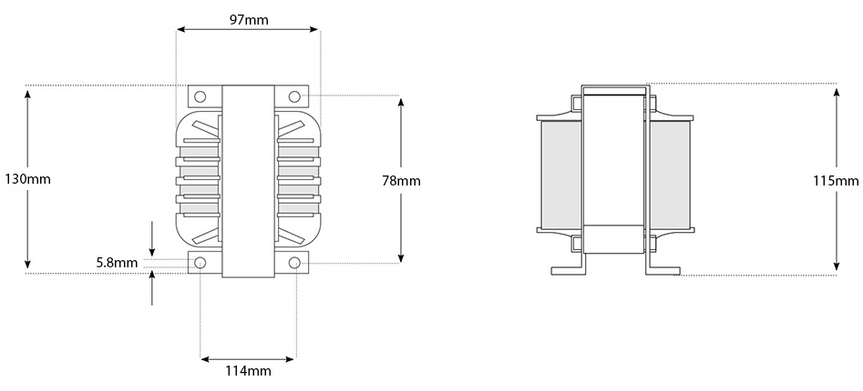 Dimensions Mundorf Zero Coil