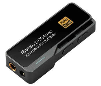 iBasso DC04Pro DAC Amplificateur Casque Portable Symétrique 2x CS43131 32bit 384kHz DSD256 Noir