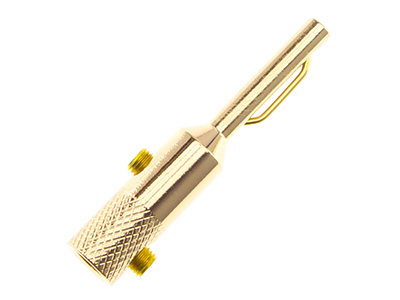 Banana Plug Gold Plated OFC Copper Ø5mm (Set x4)