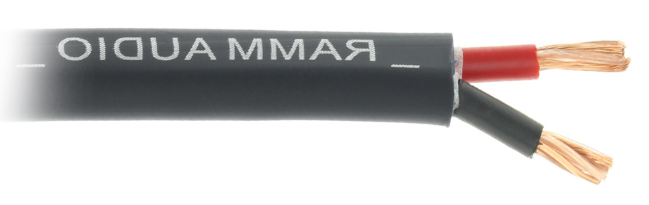Ramm Audio SA-15 Câble Haut-Parleur Cuivre OFHC Blindé 1.65mm²