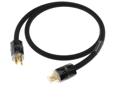 Audiophonics Stealth Câble Secteur US NEMA Type B vers IEC C15 Cuivre OFC Blindé 3x3.5mm² 1.5m