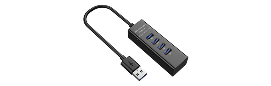 Hub USB 3.0 4 Ports Fast Charge