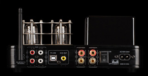 Dayton Audio HTA20 Amplificateur à tubes hybride Bluetooth 2x15W 4Ω