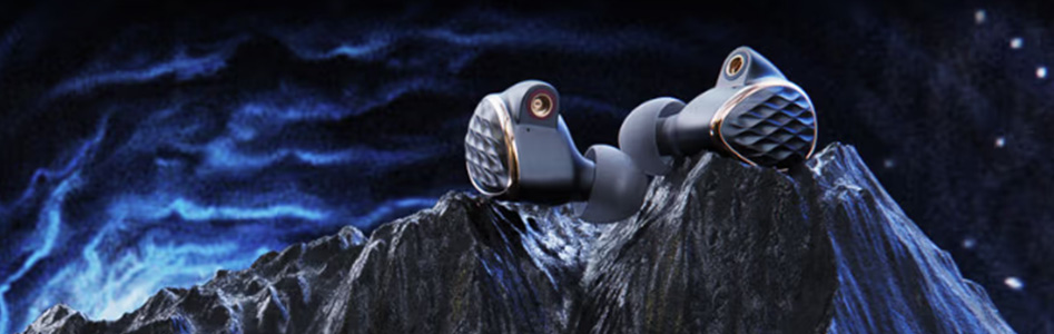 FIIO FH15 Écouteurs Intra-Auriculaires IEM 1x Haut-Parleur Dynamique / 3x Haut-Parleurs armature équilibrée 16 Ohm