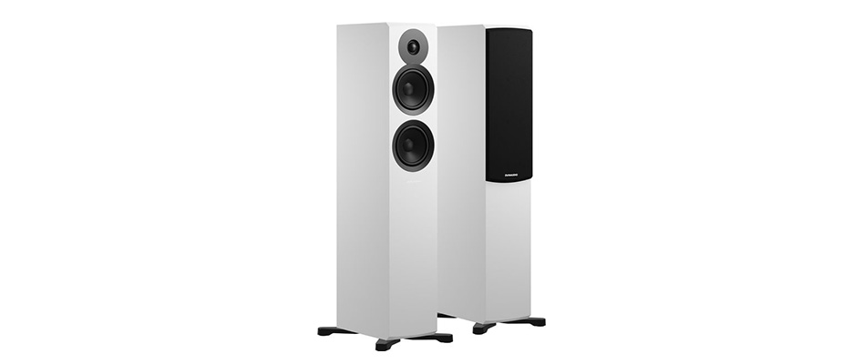 DYNAUDIO EMIT 30 Column Speakers 2.5 Way 87dB 39Hz - 35kHz White (Pair)