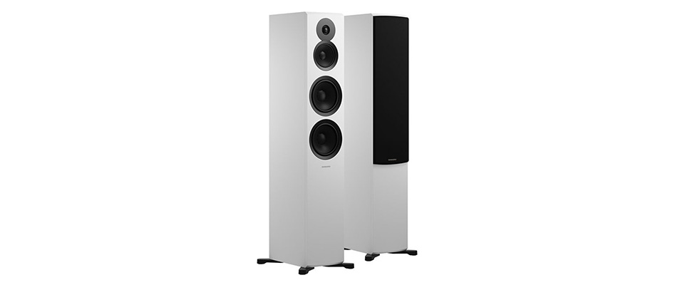 DYNAUDIO EMIT 50 Column Speakers 3 Way 86dB 28Hz - 35kHz White (Pair)