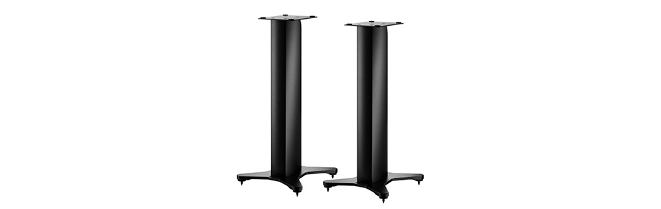 DYNAUDIO STAND 10 Pieds d'Enceintes Noir (La paire)