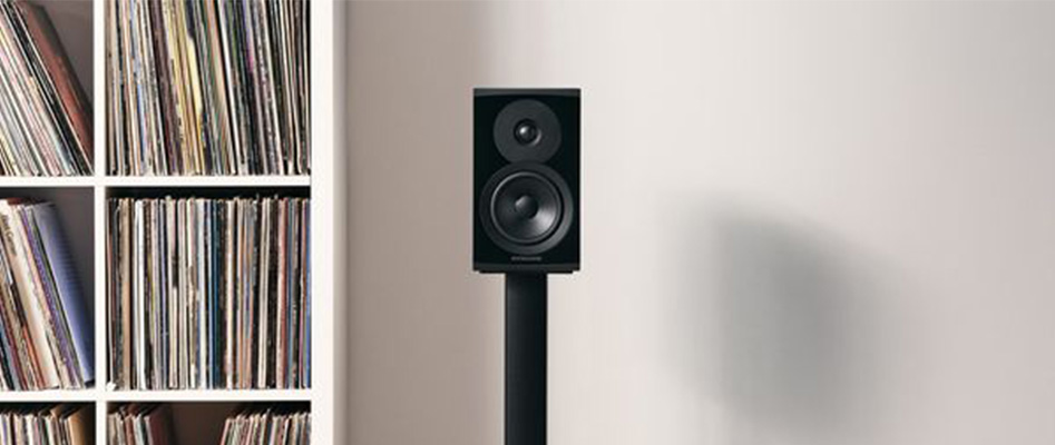 DYNAUDIO STAND 10 Pieds d'Enceintes Noir (La paire)