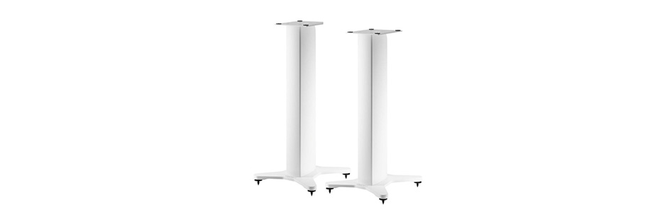 DYNAUDIO STAND 10 Pieds d'Enceintes Blanc (La paire)