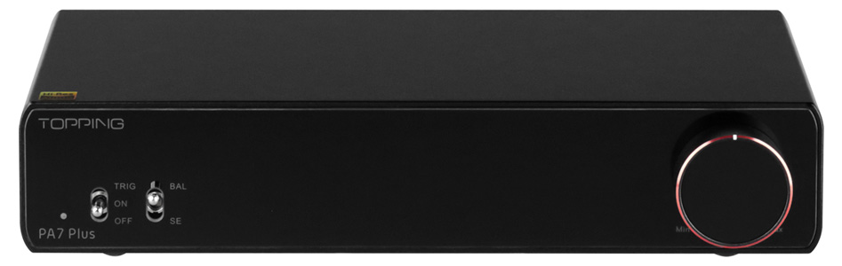 Topping PA7 Amplificateur Class D Symétrique 2x200W 4Ω Noir