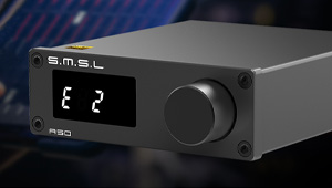 SMSL A50 Amplificateur Class D 2x TPA3116 Bluetooth 5.0 2x60W 4Ω