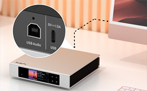 Matrix Audio Element S Lecteur réseau DAC USB I2S SPDIF WiFi DLNA AirPlay 2 32bit 768kHz DSD512