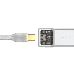 TANCHJIM SPACE DAC USB Portable 2xCS43131 32bit 384kHz DSD256 Argent