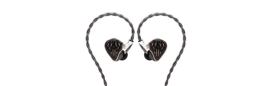 HIDIZS MS5 Ecouteurs Intra-Auriculaires IEM 5.3 Ohm 104dB 20Hz-40kHz Noir