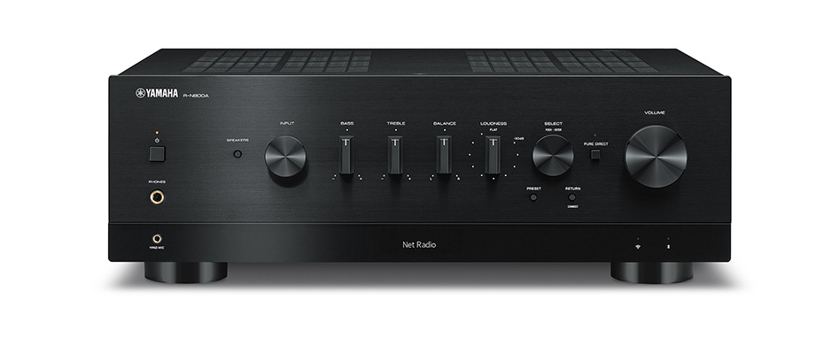 YAMAHA R-N800A Amplificateur Connecté ES9080Q 384 kHz/32 bits Pure Direct ToP-ART 2x120W 6 Ohm