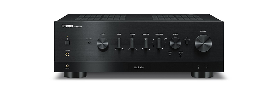 YAMAHA R-N1000A Amplificateur Connecté ES9080Q 384 kHz/32 bits Pure Direct ToP-ART 2x220W 4 Ohm