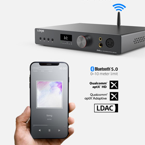 Loxjie D40 Pro DAC 2x ES9039MSPro I2S USB SPDIF AES Bluetooth 5.0 aptX HD LDAC 32bit 768kHz DSD512 MQA