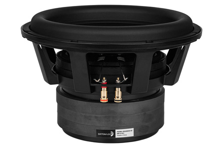 Dayton Audio RSS315HE-22 Haut-Parleur Subwoofer 800W 2+2Ω 88dB 25Hz - 750Hz Ø30.5cm