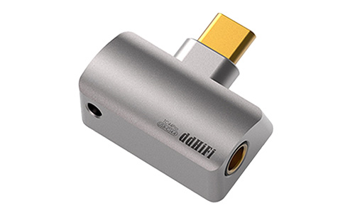 Adaptateur USB-C Mâle vers Jack 3.5mm / USB-C Femelle - Audiophonics