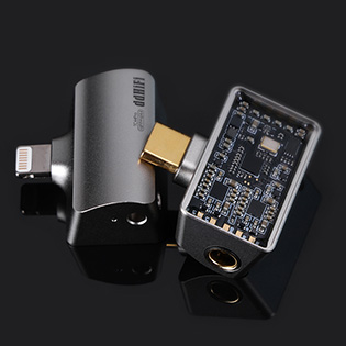 DD TC44PRO Portable DAC 2x CS43131 Lightning Male to Jack 4.4mm Female 32bit 384kHz DSD256