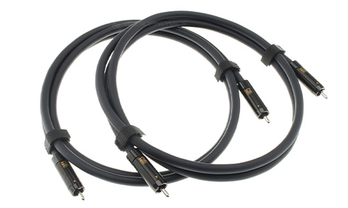 RAMM AUDIO AIR 25 Câbles de modulation RCA-RCA Cuivre OFHCC Plaqué Rhodium 1.5m (La paire)