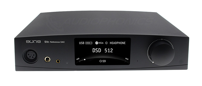 AUNE S9C PRO DAC 2x ES9068AS Amplificateur Casque Discret 5w Bluetooth LDAC aptX HD 32bit 768kHz DSD512 MQA16x Noir