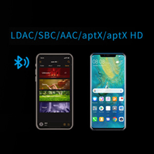 AUNE S9C PRO DAC 2x ES9068AS Amplificateur Casque Discret 5w Bluetooth LDAC aptX HD 32bit 768kHz DSD512 MQA16x Argent