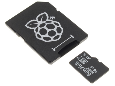 Raspberry Pi Carte Micro SD 16Go avec NOOBS