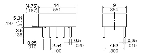 Panasonic TQ2-12V Relais pour PCB 12V DC