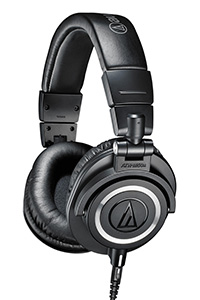 AUDIO-TECHNICA ATH-M50X Casque Audio Dynamique de Monitoring Fermé Ø45mm 38Ω 99dB 15Hz-28kHz