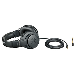 AUDIO-TECHNICA ATH-M30X Casque Audio Dynamique Fermé Ø40mm 47Ω 96dB 15Hz - 22kHz