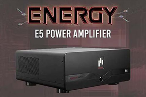 Aperion Energy 5 Power Amplifier Class AB 5 channels 5x250W 4Ω