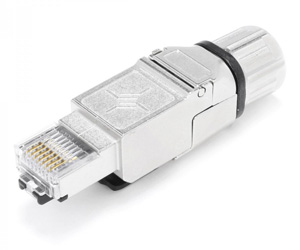 Audiophonics Câble Ethernet RJ45 Cat 8.1 F/FTP Cuivre OFC 1m