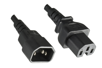 Câble prolongateur rallonge IEC 3x1mm² 1.5m