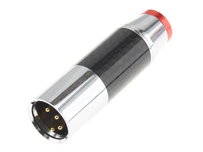 Adaptateur XLR 4 Pôles Mâle vers Jack 2.5mm Femelle Symétrique Plaqué Or