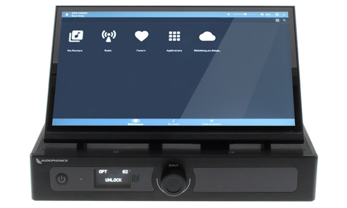 Audiophonics Evo-Touch Lecteur Réseau DAC Symétrique 2x ES9038Q2M piCorePlayer 32bit 768kHz DSD512