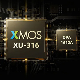 SMSL DO400 DAC ES9039MSPRO XMOS XU316 Bluetooth 5.1 LDAC 32bit 768kHz DSD512 MQA-CD Noir