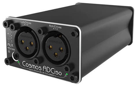 E1DA COSMOS ADCiso Symétrique ES9822Pro 32bit 768kHz