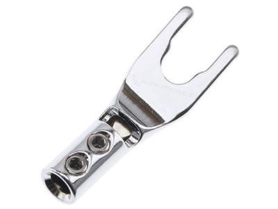 Fourche Cuivre Pur Plaqué Nickel Ø4mm (Unité)