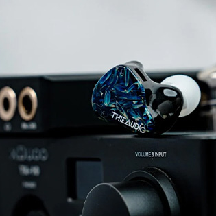 THIEAUDIO HYPE 2 Écouteurs Intra-Auriculaires IEM Dynamique 25Ω 108dB 20-20kHz Bleu