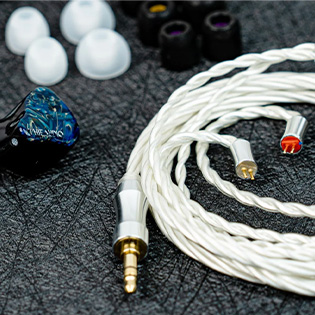 THIEAUDIO HYPE 2 Écouteurs Intra-Auriculaires IEM Dynamique 25Ω 108dB 20-20kHz Bleu