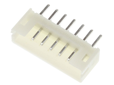 Connecteur Embase PH 2.0mm Mâle 7 Voies Blanc (Unité)