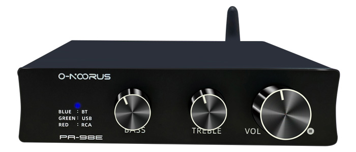 O-NOORUS PA-98E Amplifier Class D TDA7498E Bluetooth 5.0 2x180W 4 Ohm
