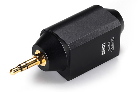 DD DJ65M Female Jack 6.35mm to Male Jack 3.5mm Adapter Gold Plated Copper -  Audiophonics