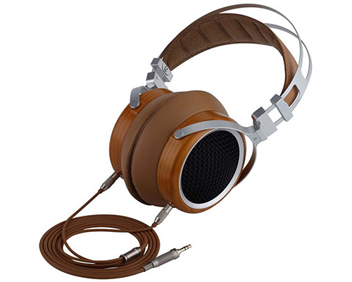 SIVGA LUAN Casque Dynamique Ouvert Circumaural Ø50mm 38Ω 100dB 20Hz-40kHz Bois/Marron